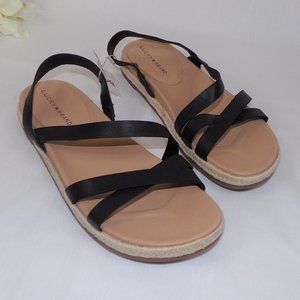 Lucky Brand Daedil Slip On Wrap Sandal Women's Size 10